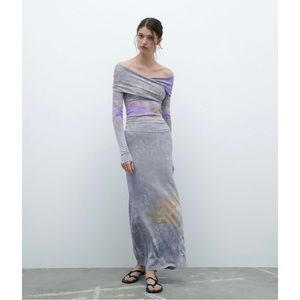 ❌SOLD❌Zara Tie dye Watercolor two piece set